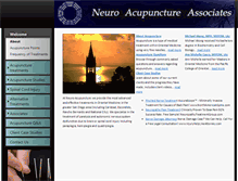 Tablet Screenshot of neuroacupuncture.org